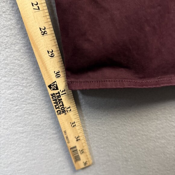 7 For All Mankind Jen 7 Jeans Women Size 8 Slim Straight Leg Mid Rise Plum Denim - Picture 7 of 13